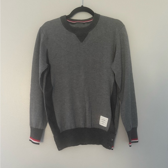 THOM BROWNE CREWNECK SWEATER MENS SZ 2 ( US M)